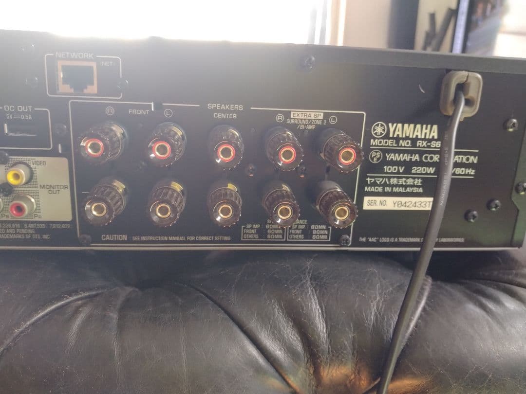 美品 Yamaha AVアンプ RX-S600 - メルカリ