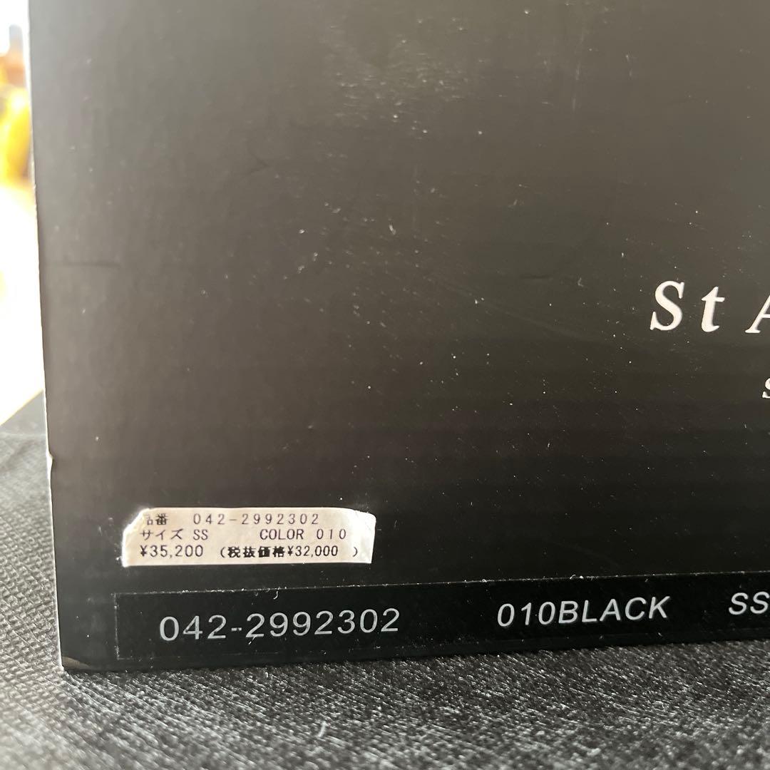 【新品未使用】ST ANDREWS ゴルフシューズ 23.0cm ブラック　厚底