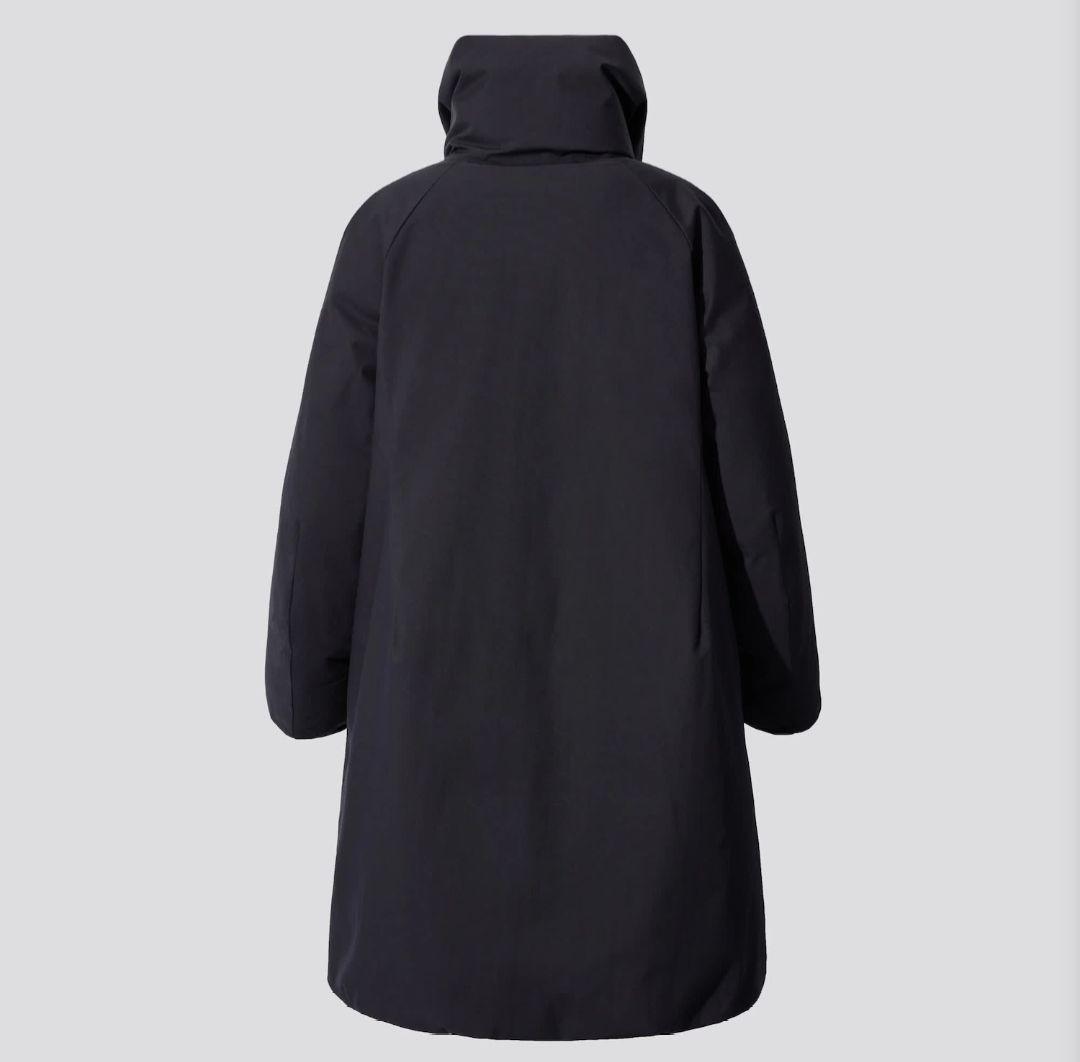 ユニクロ UNIQLO +j プラスジェイ ハイブリッドダウンコート 黒 新品