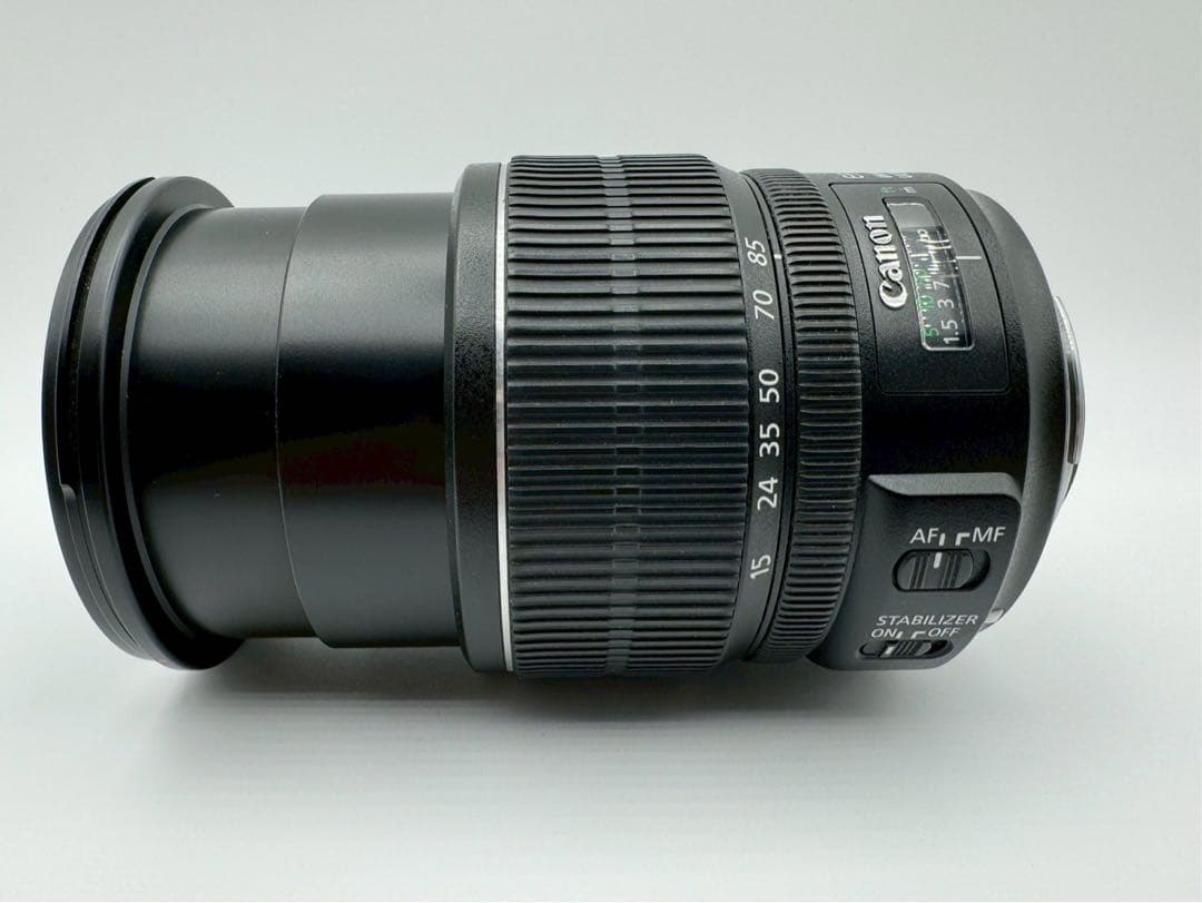 ☆美品【Canon】EF-S 15-85mm F3.5-5.6 IS USM