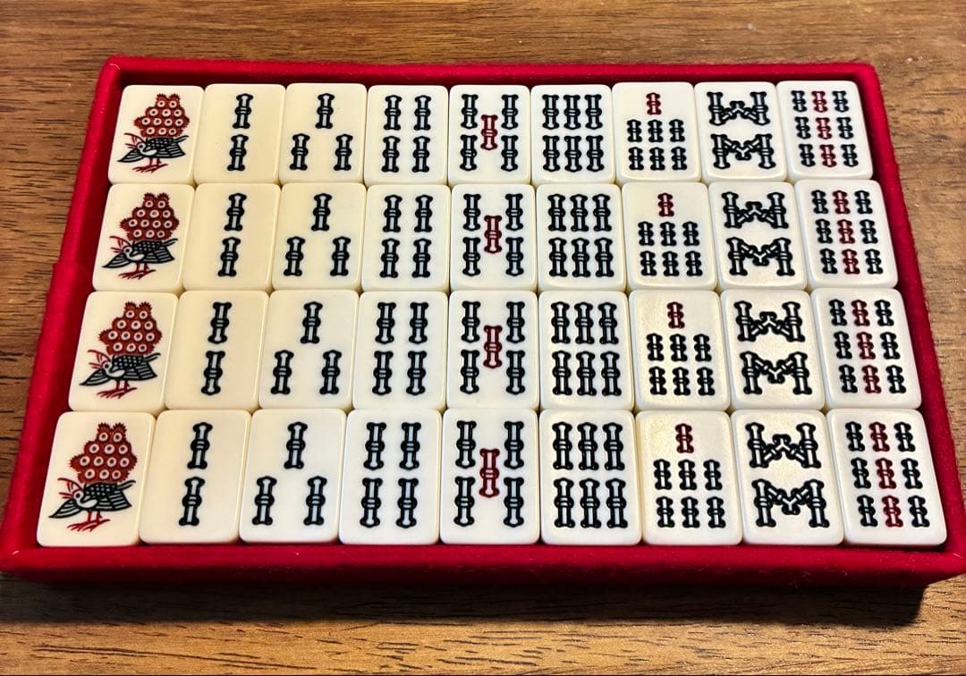 市川屋 麻雀牌 クローバー蘇州 蘇州牌 R牌 麻雀牌セット