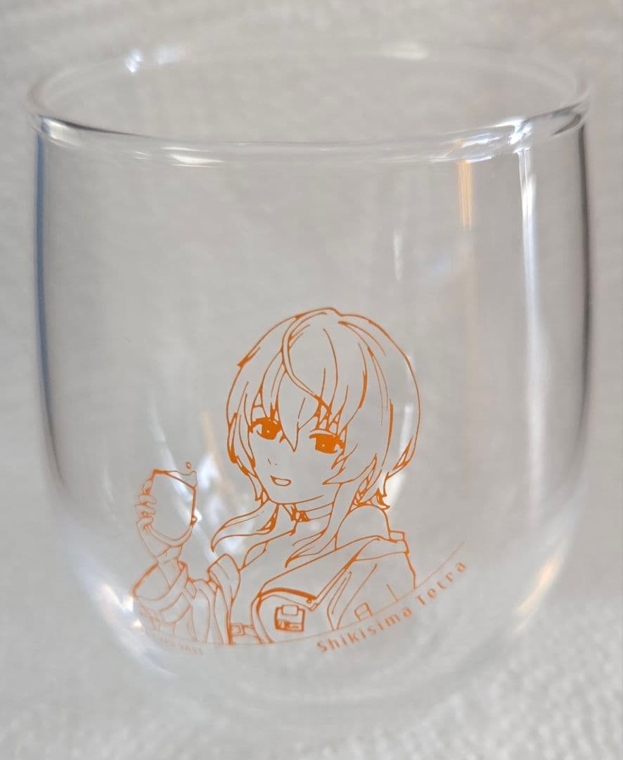 ビアEXPO2025　VTuber特典グッズ　推しグラス：敷嶋てとら 人気VTuber8名がビアEXPO2025とコラボ！ 特典グッズ付きチケットが