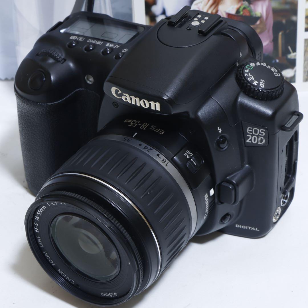 ☆スマホに送れる一眼レフ☆本格入門!!☆ キャノン EOS 20Dセット♫ ☆スマホに送れる一眼レフ☆本格機!!☆ キャノン EOS 20D♫の通販はau