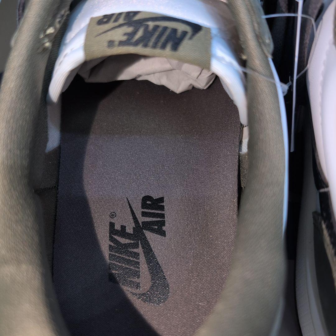 NIKE Air Jordan 1 Low ホワイト/オリーブ　27.5cm