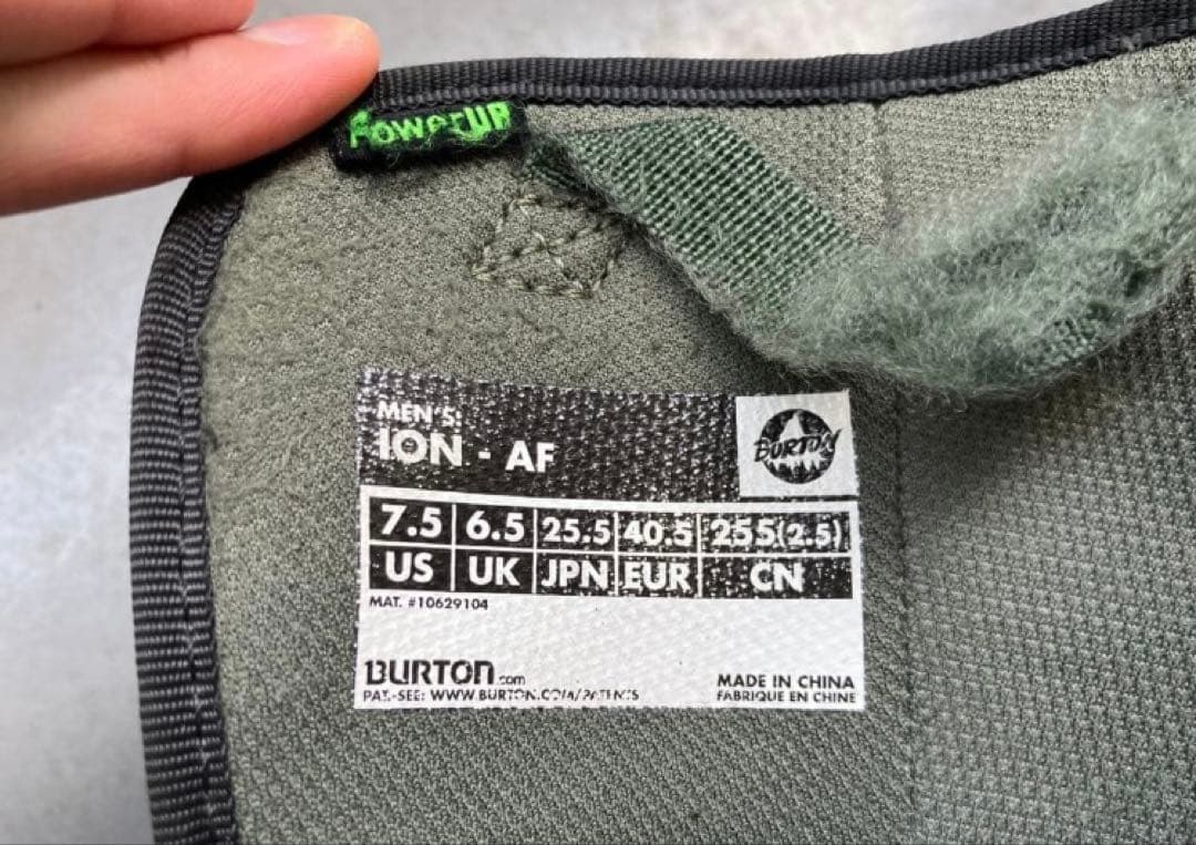 Burton ION AF スノーボードブーツ 25.5cm