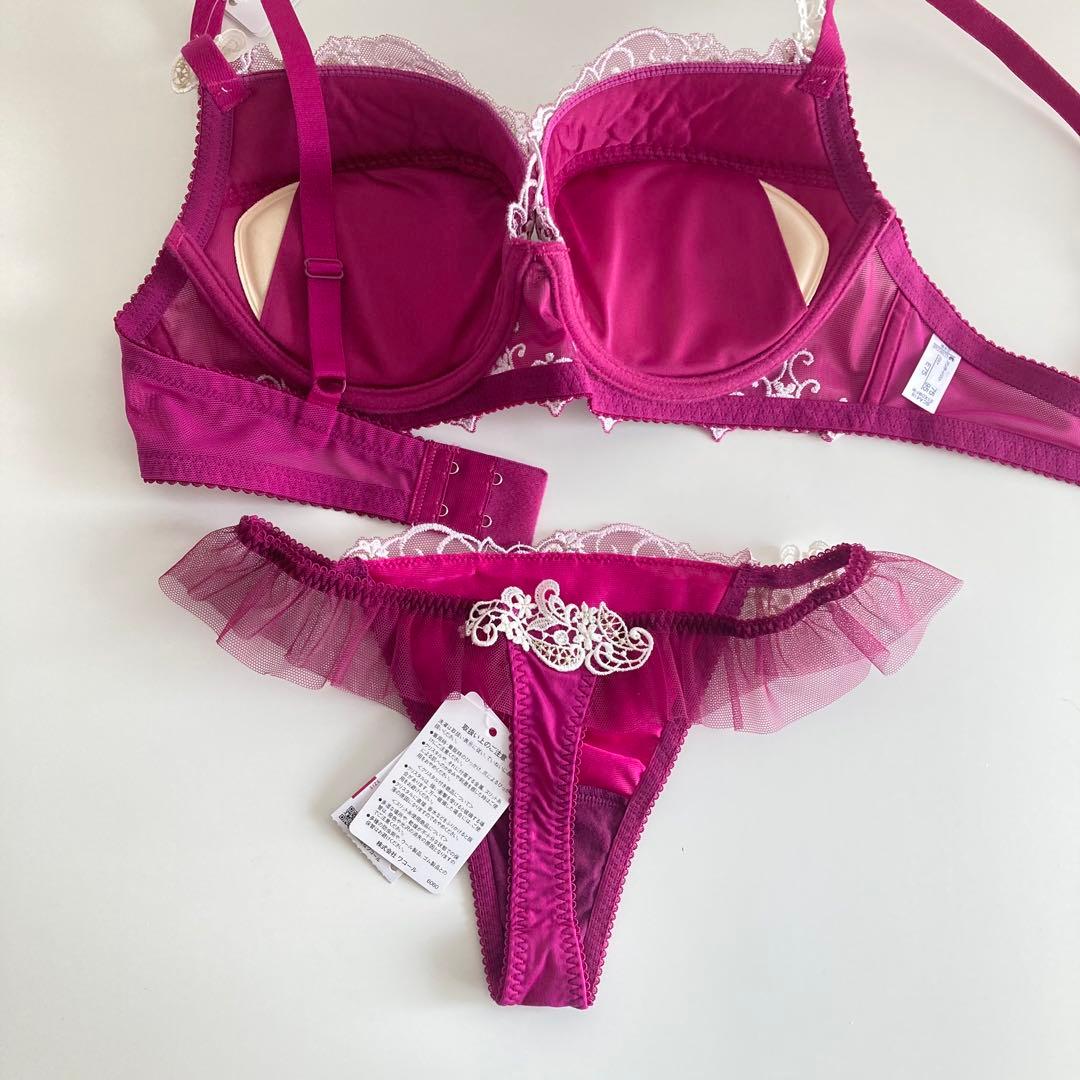 ワコール ルジェ E75/M EN Tバック ソング タンガ 花柄 - メルカリ