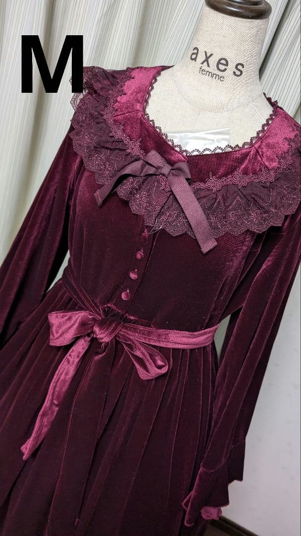 クラロリくる実/しまむら/マダムノクターン/ルームワンピース/M - メルカリ