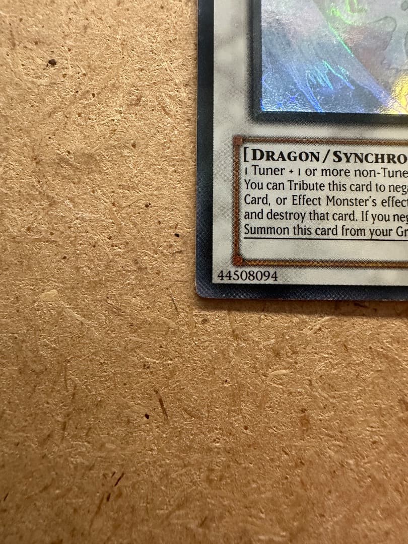 遊戯王　スターダスト・ドラゴン　英語　ホロ　TDGS-EN040