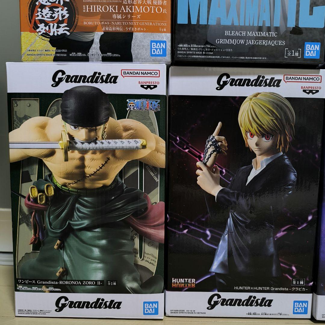 プライズフィギュア　新品未開封　ベジータ　クラピカ　ボルト　飛影他　12点