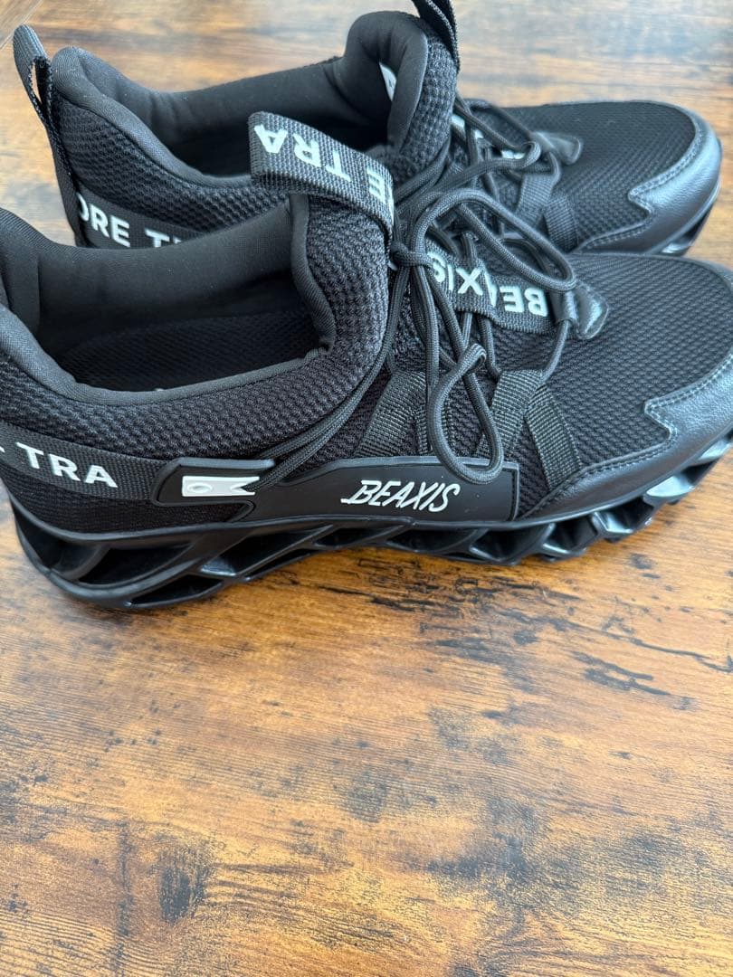 BEAXISビーアクシスバランスコアスニーカーL 24.5～25.0cm 黒