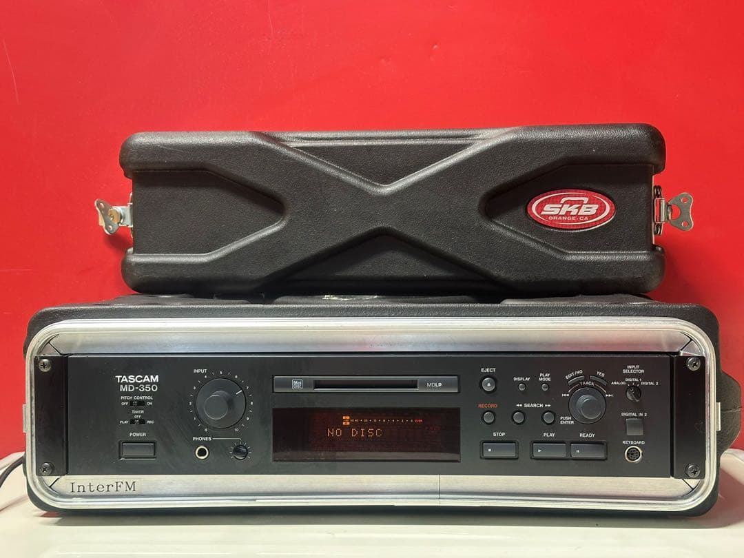 TASCAM MD-350 MDデッキ SKBケース付き タスカム(TASCAM)|MDレコーダー|【ハードオフ公式通販】オフモール