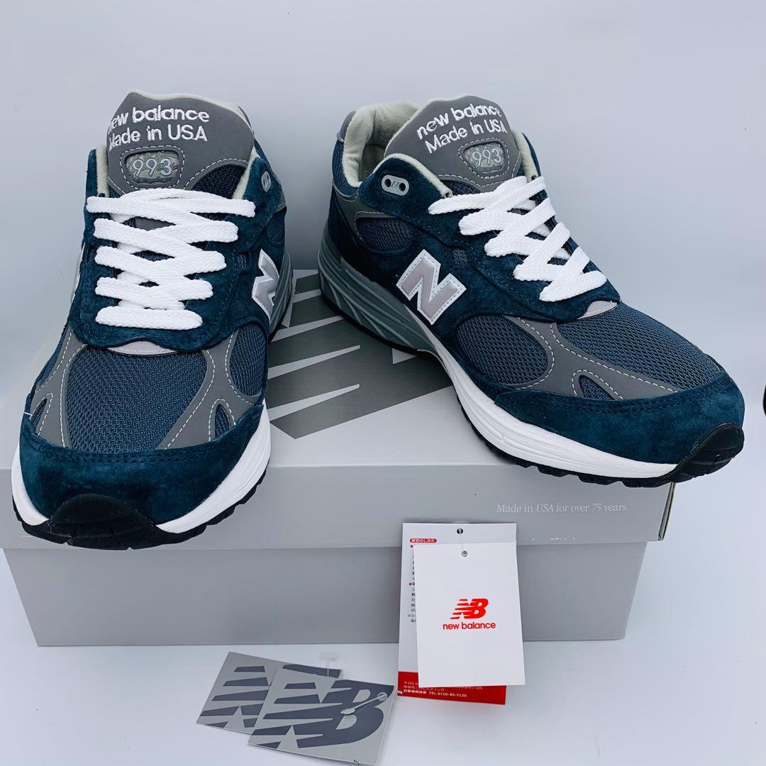靴 New Balance MR 993NV MADE IN USA New Balance 993 Navy Made in USA MR993NV Men's Size | eBay
