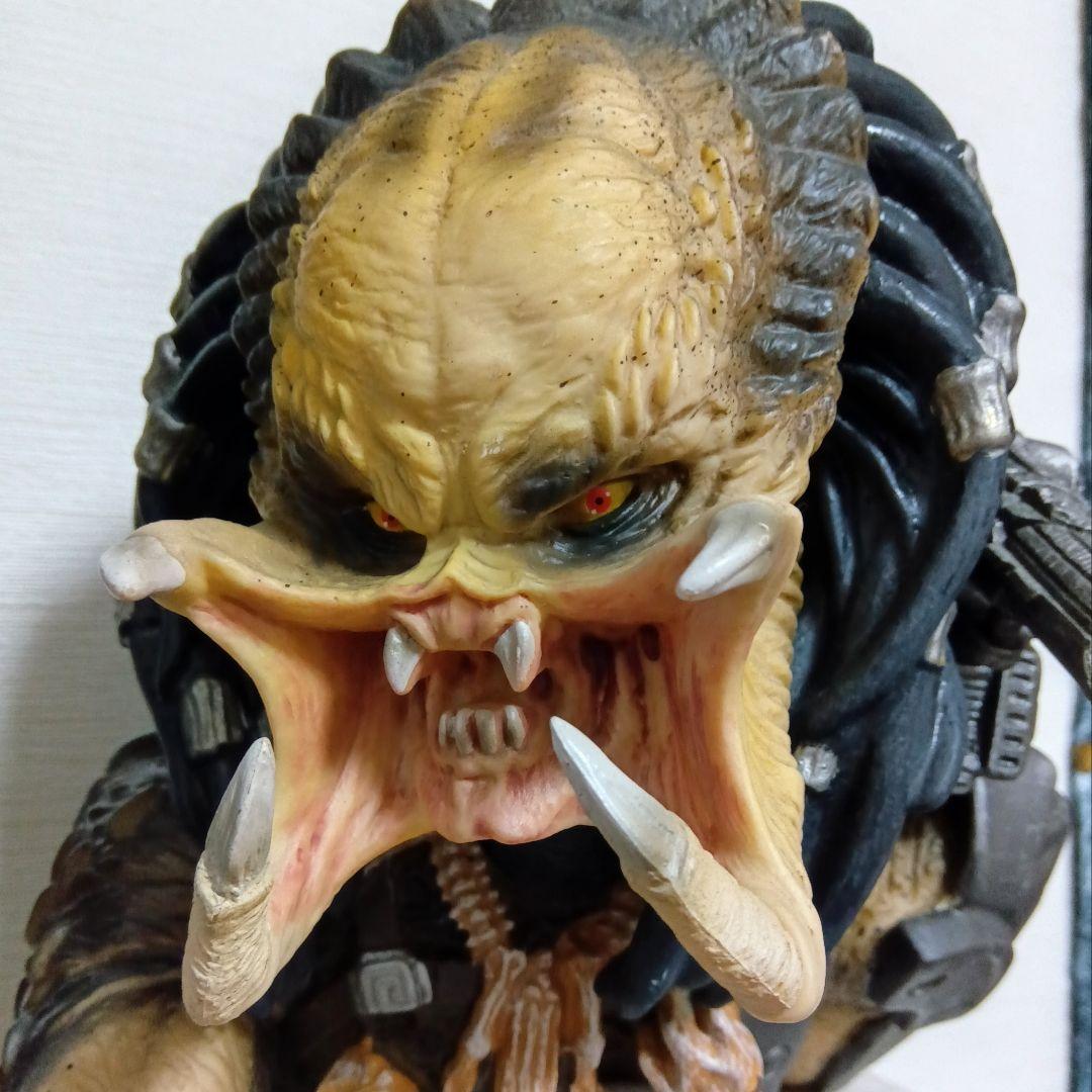 希少 プレデター バスト フィギュア 豆魚雷 正規品 全高19cm 幅19cm