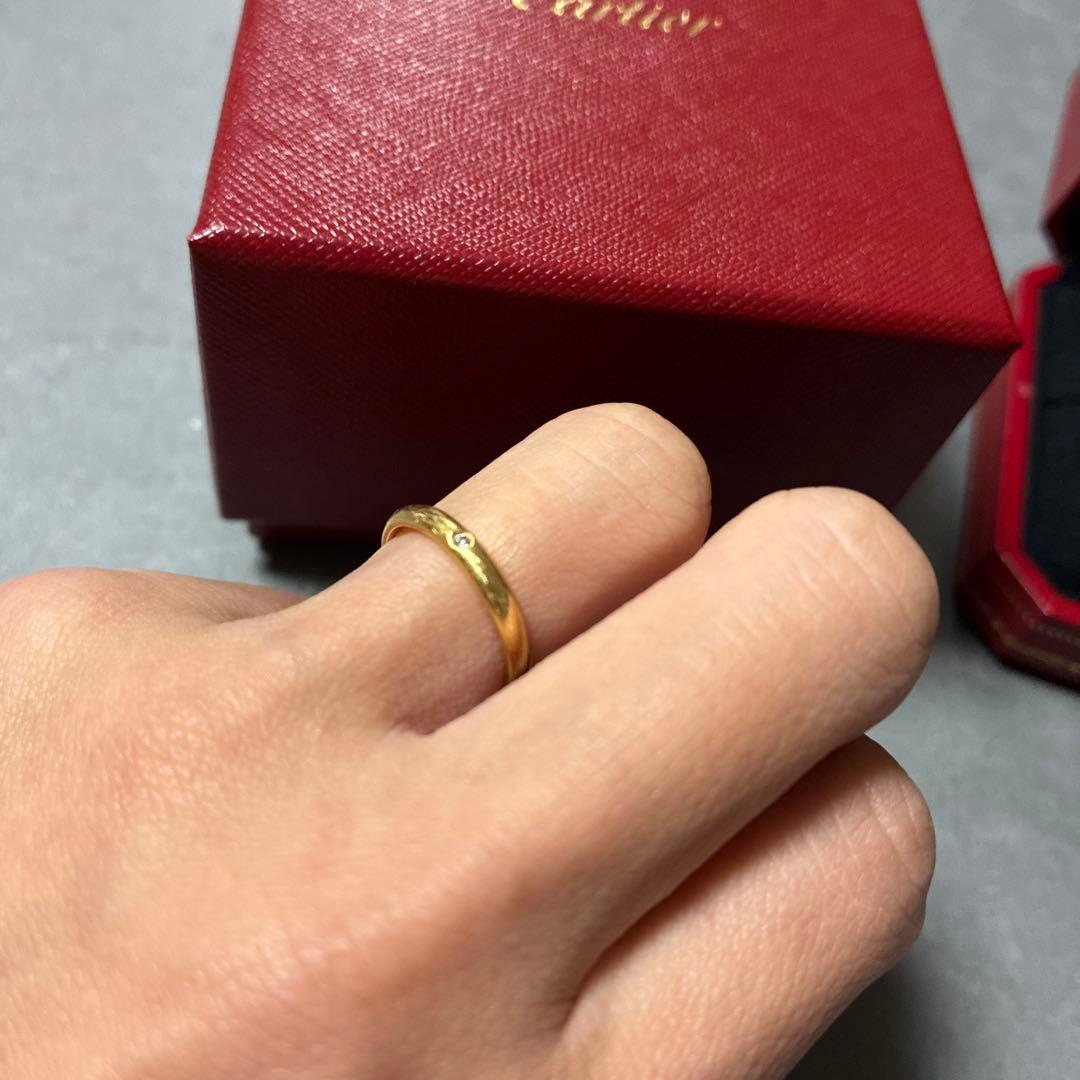 Cartier 1895ウェディングリング イエローゴールド証明書なし - メルカリ