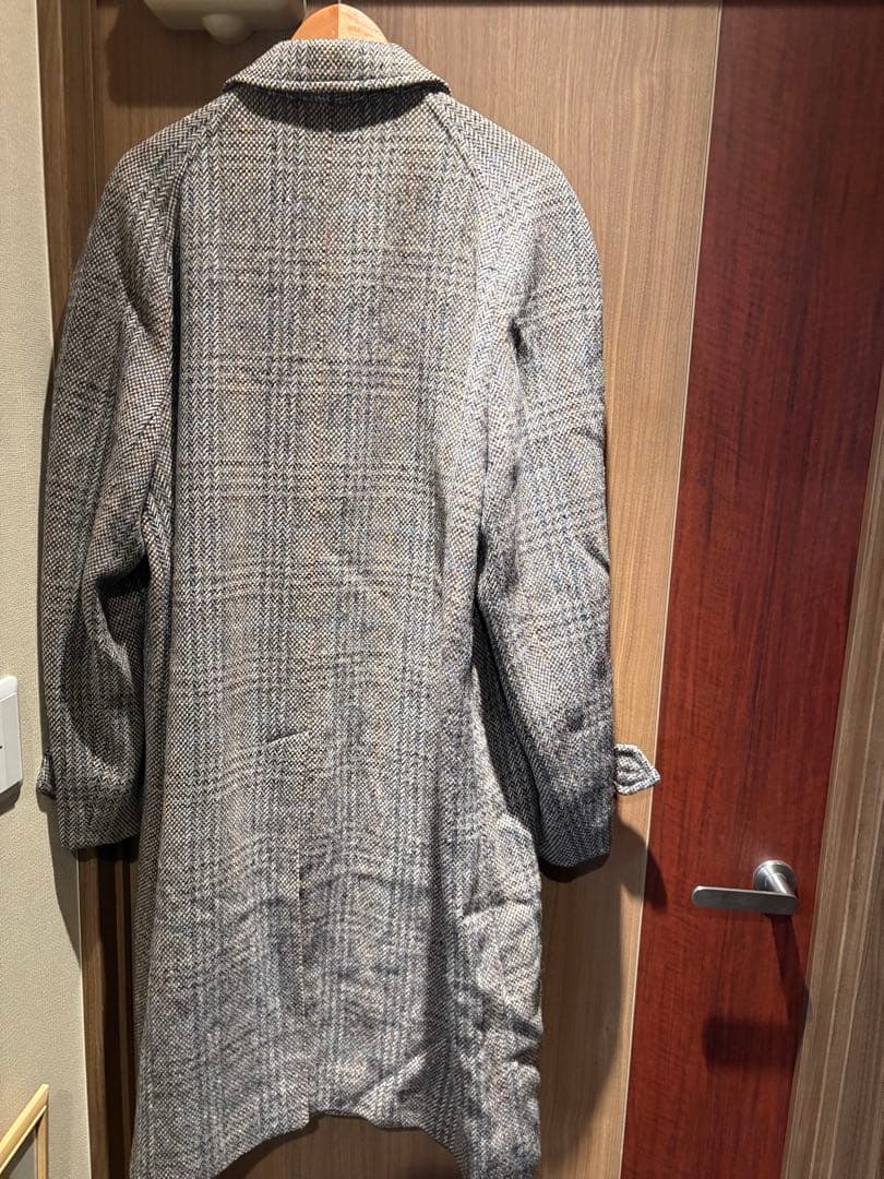 バーバリー ヘリンボーン irish tweedバルマカーンコートイングランド