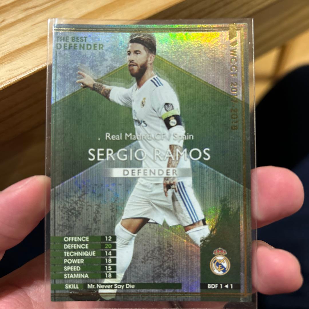 WCCF セルヒオ・ラモス DF トレーディングカード - メルカリ