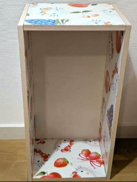 激レア！ハローキティ　フリーボックス　ロング　フルーツ柄　サンリオ　2002年