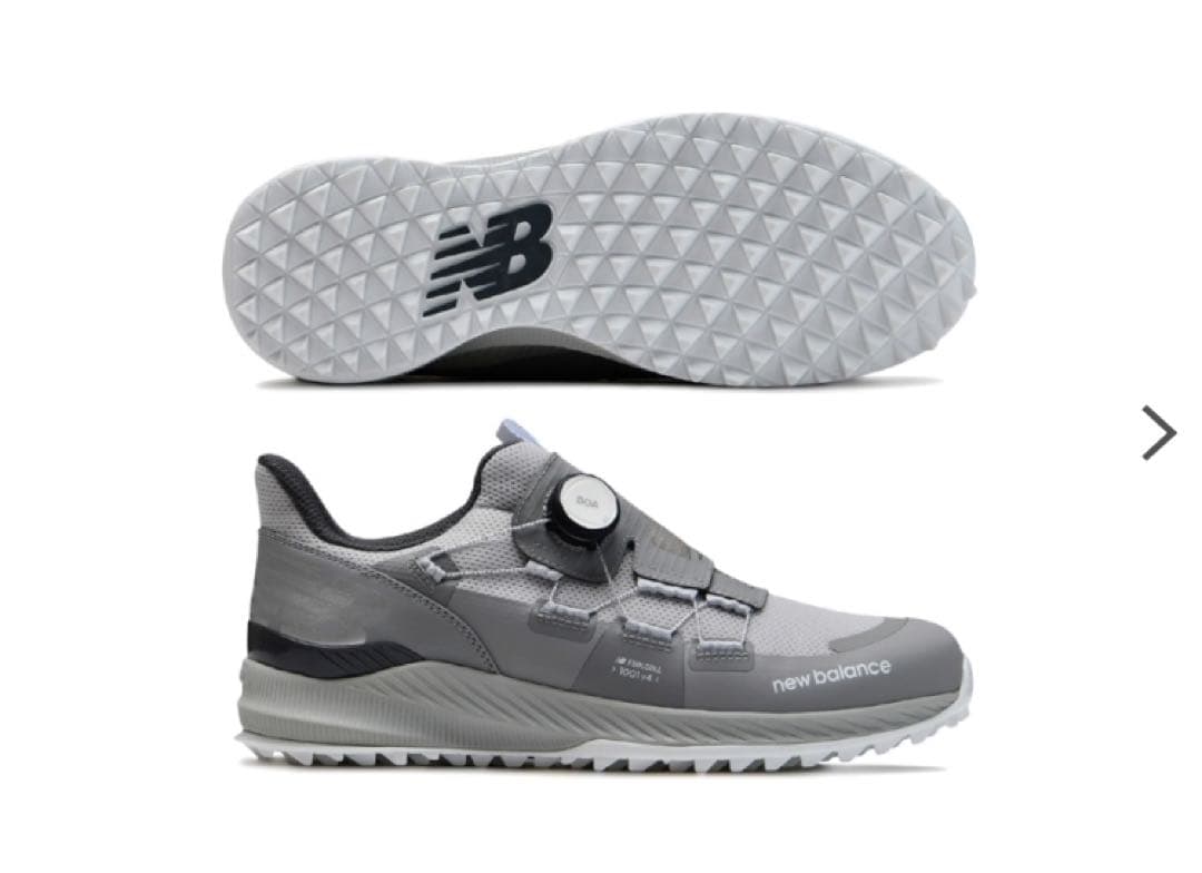 【新品】ゴルフシューズ／スパイクレス／23.5cm