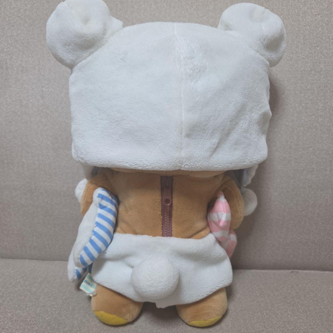 リラックマ　しましま エブリディ　イベント 限定　くったり ぬいぐるみ　Mサイズ