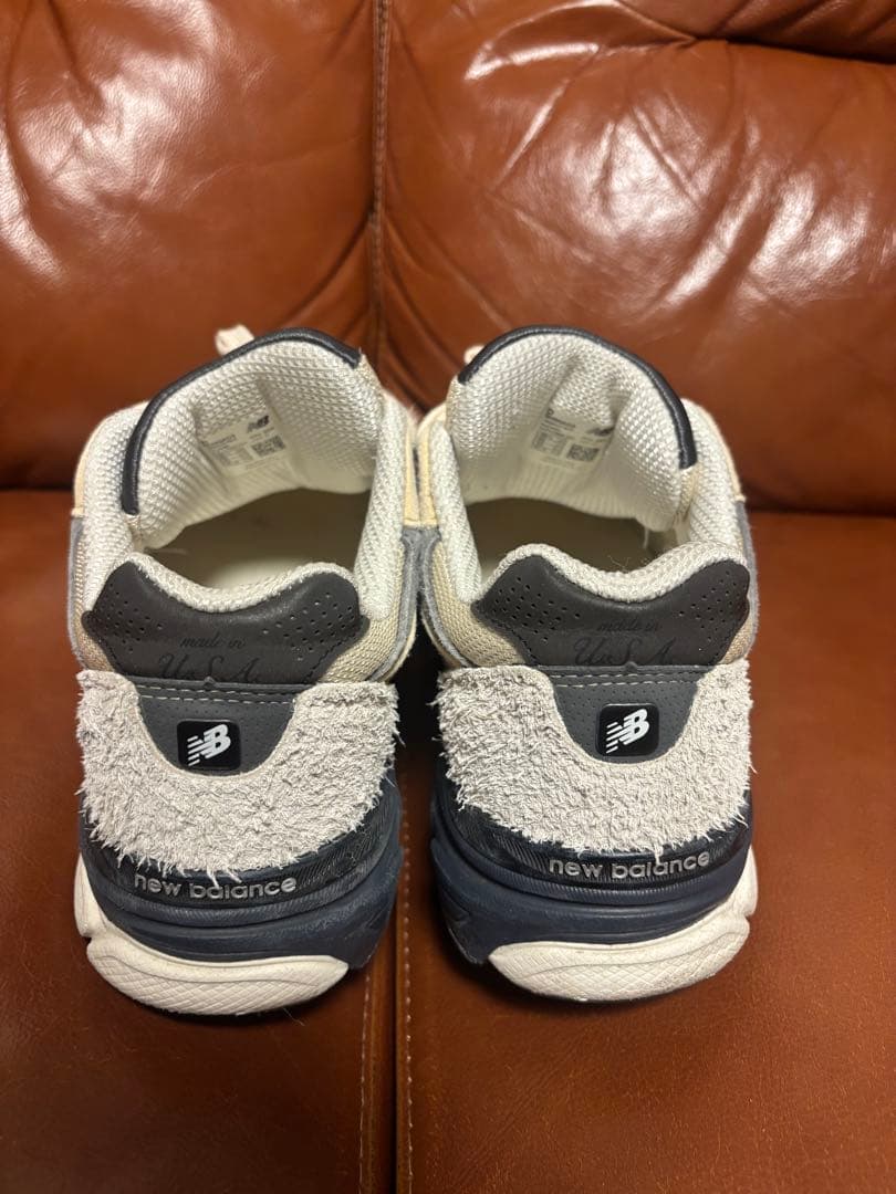 靴 990 v3 ad3 moon beam 27.5cm