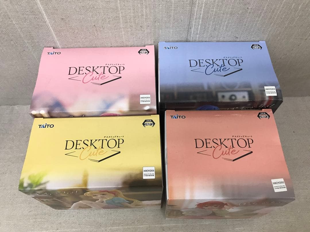 未開封品 『ぼっち・ざ・ろっく！』 Desktop Cute フィギュア 4点