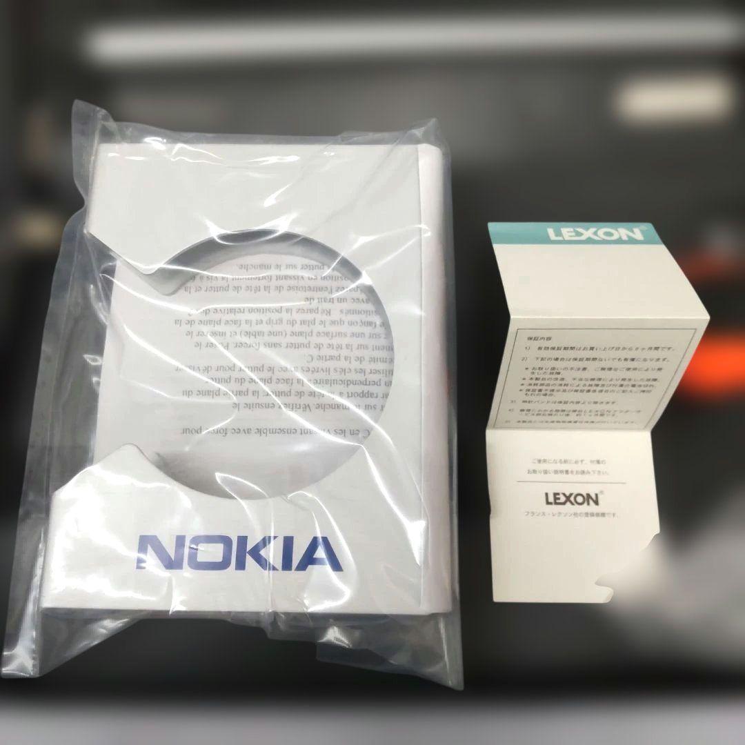 未使用・希少】LEXON レクソン NOKIA 携帯パターゴルフ用具セット