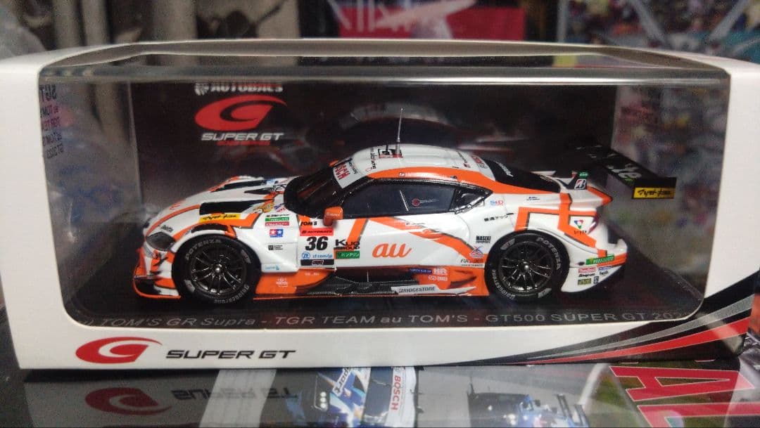 スパーク 1/43 au TOM’S GR Supra 2023 Amazon | スパーク 1/43 au TOM'S GR スープラ TGR TEAM au TOM'S 2023