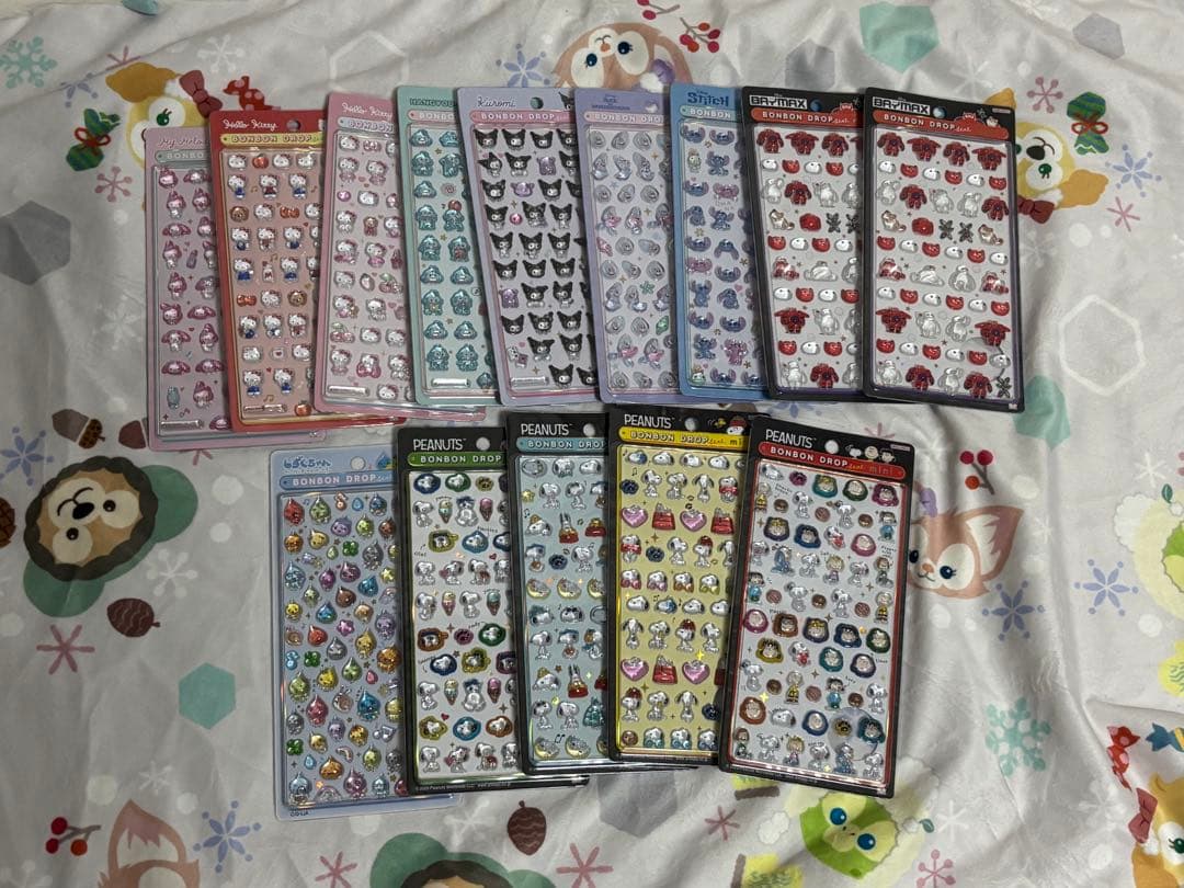 ボンボンドロップシール　mini 2026年1月発売✨ サンリオの「ボンボンドロップシールmini」が可愛