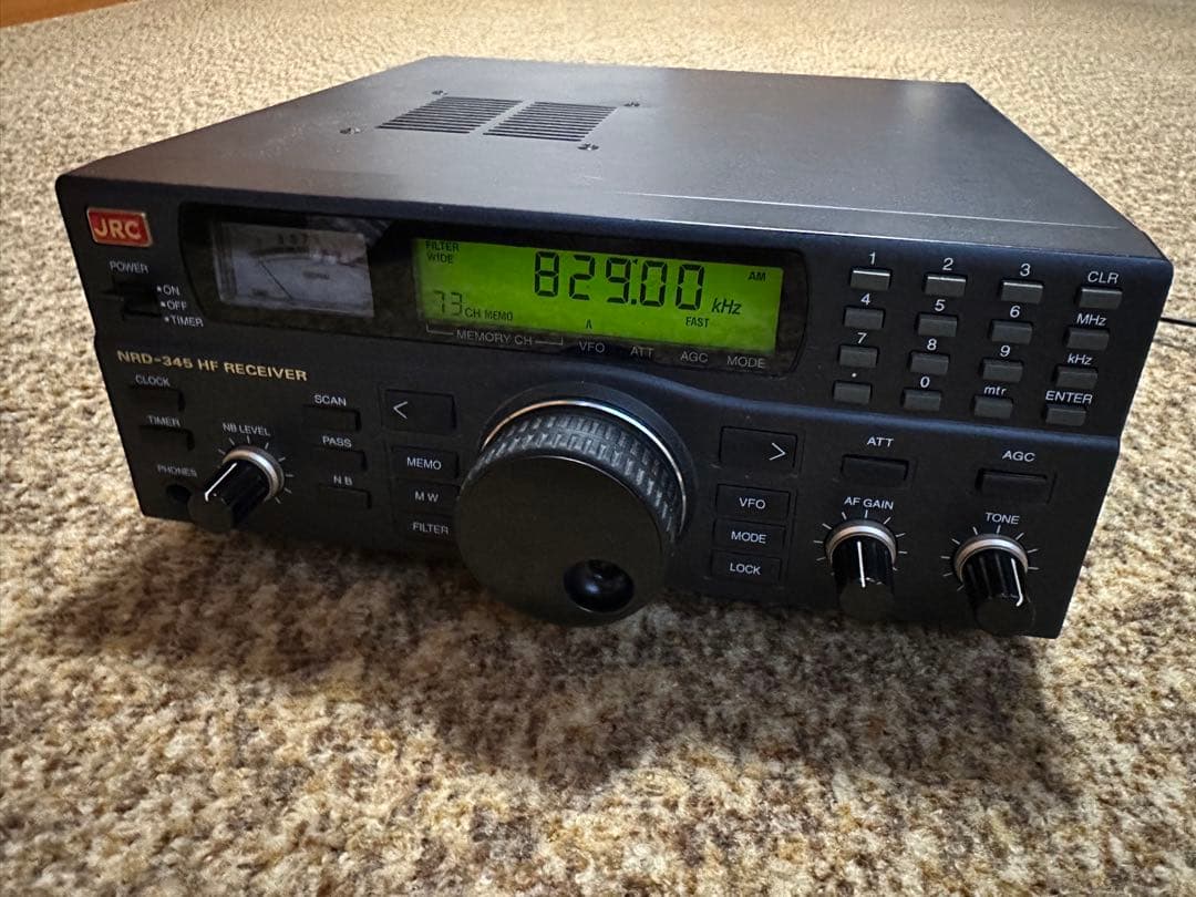 受信機 JRC NRD-345 shortwave receiver NRD-345 HF RECEIVER - メルカリ