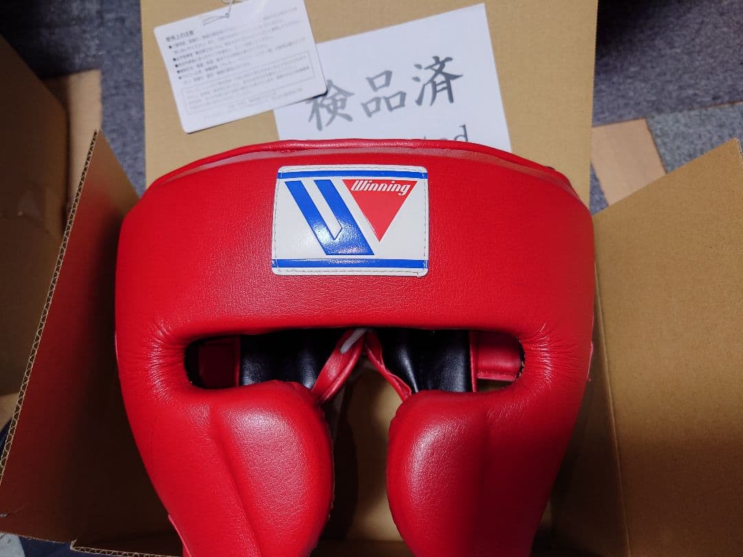 Winning ヘッドギア レッド FG-2900 - メルカリ