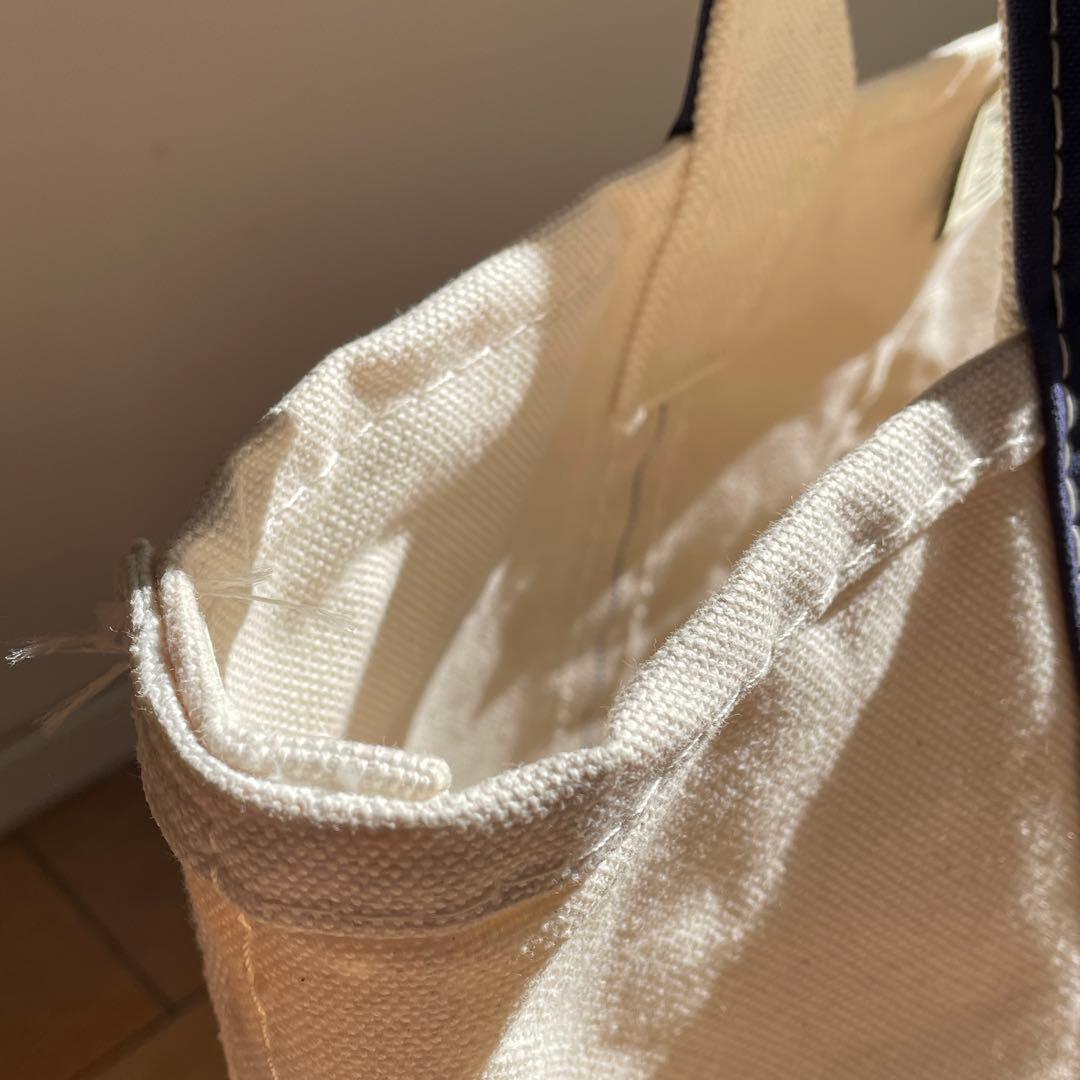 L.L.Bean トート オープン・トップ M ブルー 美品 ビンテージ