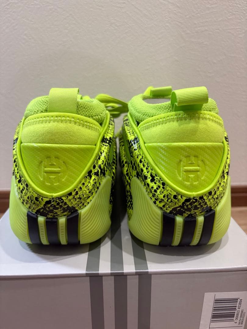 アディダス　ハーデン9ネオンイエロー 27.5cm