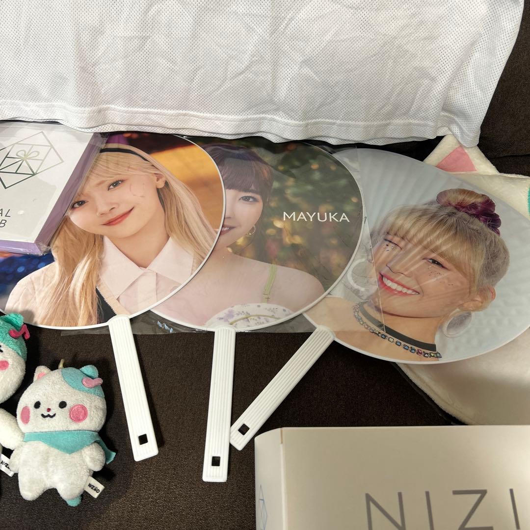 NiziU ペンライト まゆか ルキャ まとめ ぬいぐるみ うちわ MAYUKA