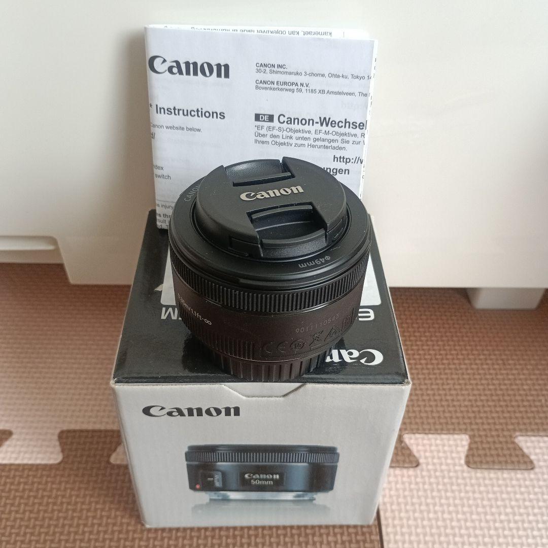 Canon EF 50mm f/1.8 STM レンズ　キャノン Amazon.com : Canon EF 50mm f/1.8 STM Lens, Black : Electronics