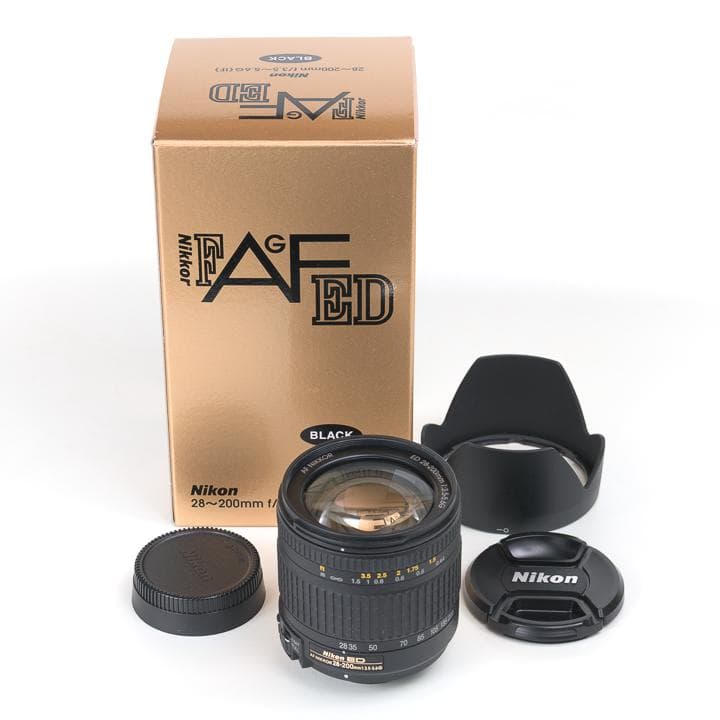 【箱付】AF Zoom Nikkor ED 28-200mm F3.5-5.6G The Nikkor AF 28-200mm f/3.5-5.6G ED IF zoom lens - Nikonians Review