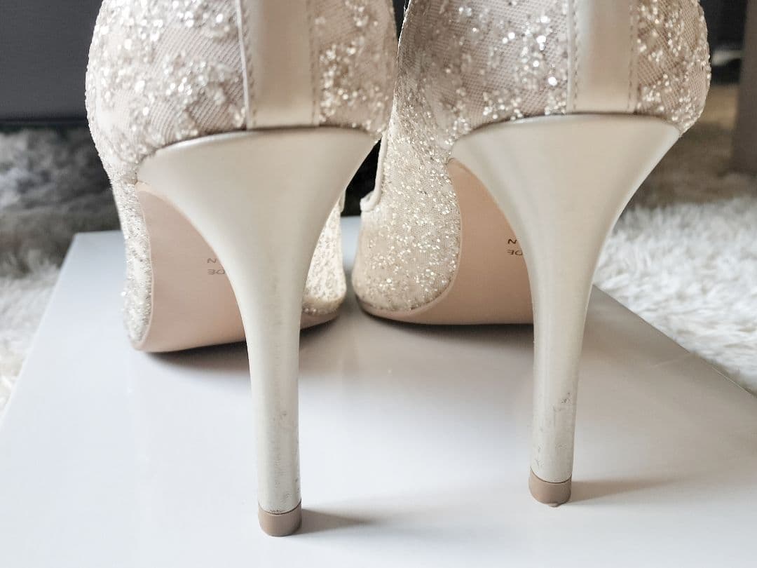 DIANA ダイアナ チュール グリッター ハイヒール ウエディング - メルカリ