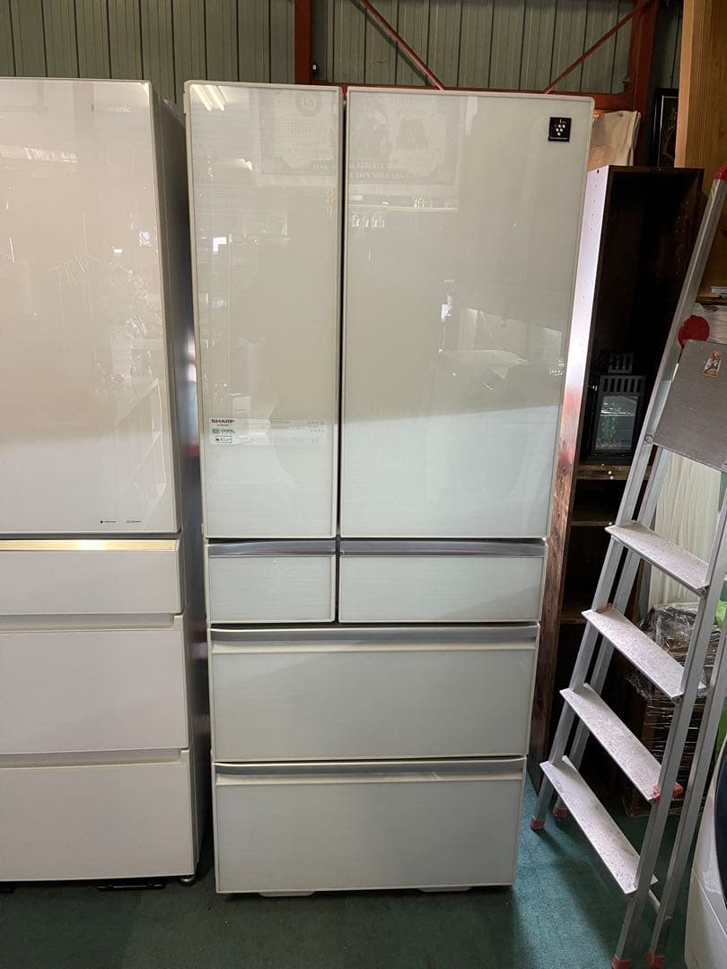冷蔵庫・冷凍庫 SHARP SJ-GF60W プラズマクラスター冷蔵庫<SJ-GF60W><SJ-XF60W><SJ-XF56W><SJ-XF52W
