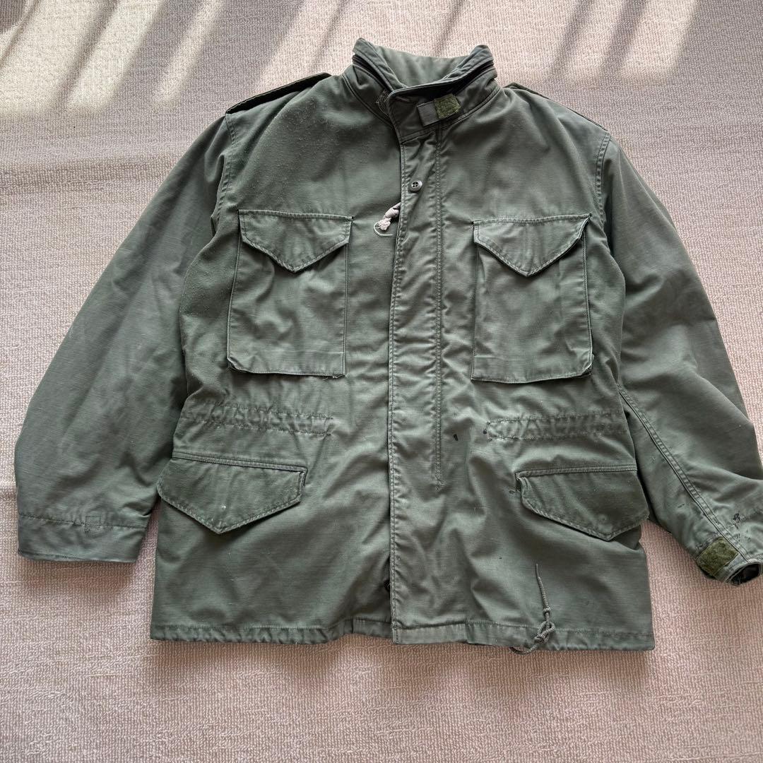 米軍実物】ALPHA製 M-65 3rd後期 80s YKKジップ - メルカリ