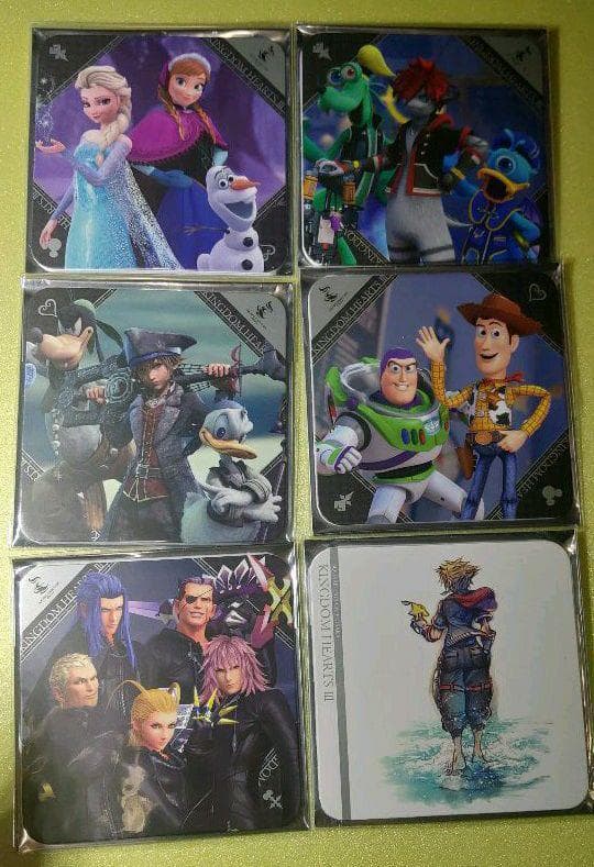 コラボカフェ キングダムハーツ　コラボコースター　全19種類