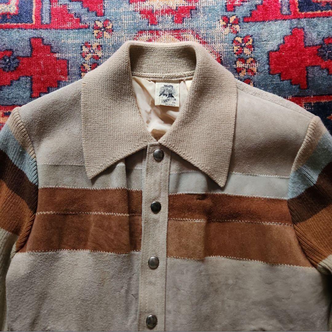 KENNINGTONケニントン70sジャンパー スエード+ニット