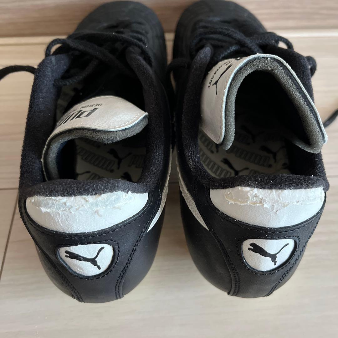 プーマ パラメヒコ ブラックホワイト スパイク 27.5cm
