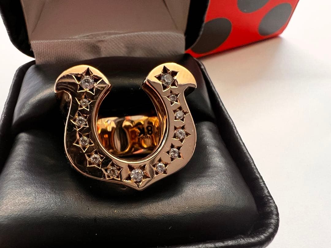 アクセサリー tenderloin horse shoe ring chicks 8K Tenderloin Horseshoe Ring Unisex Ring Ring No.13 TENDERLOIN Used