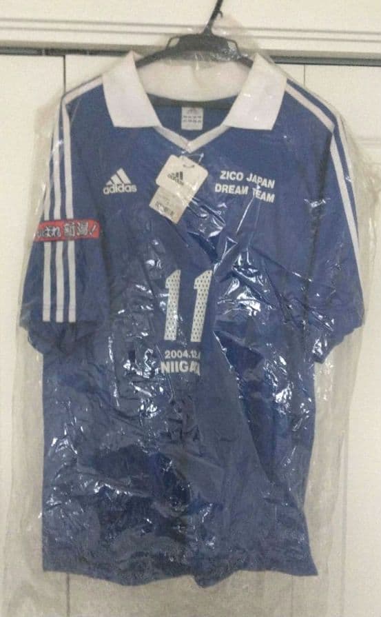 貴重】ジーコジャパンドリームチーム ユニホーム KAZUカズ 11番 - メルカリ