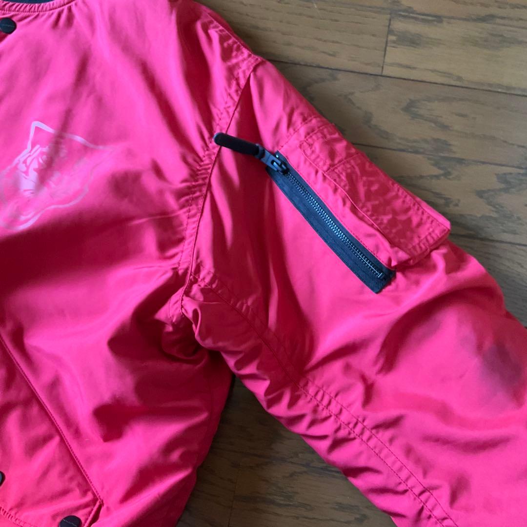 Onitsuka Tiger 赤 ブルゾン 虎ロゴ MA-1タイプの通販はau PAY