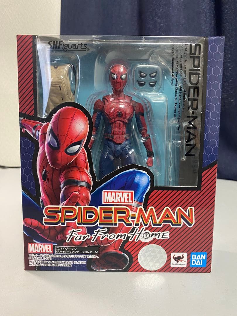 スパイダーマン フィギュア ファーフロムホーム フィギュアーツ Amazon.co.jp: TAMASHII NATIONS S.H.フィギュアーツ スパイダーマン