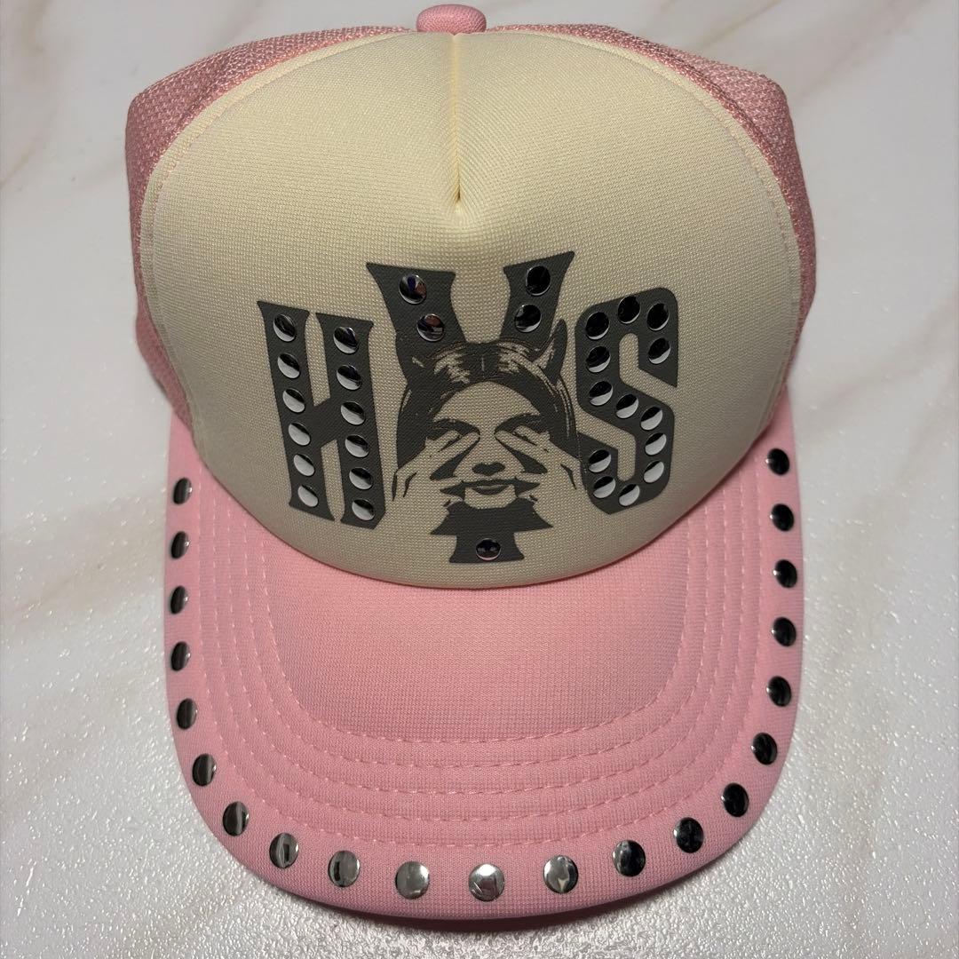 HYSTERIC GLAMOUR スタッズメッシュキャップ SEE NO EVIL スタッズメッシュキャップ|HYSTERIC GLAMOUR WOMEN