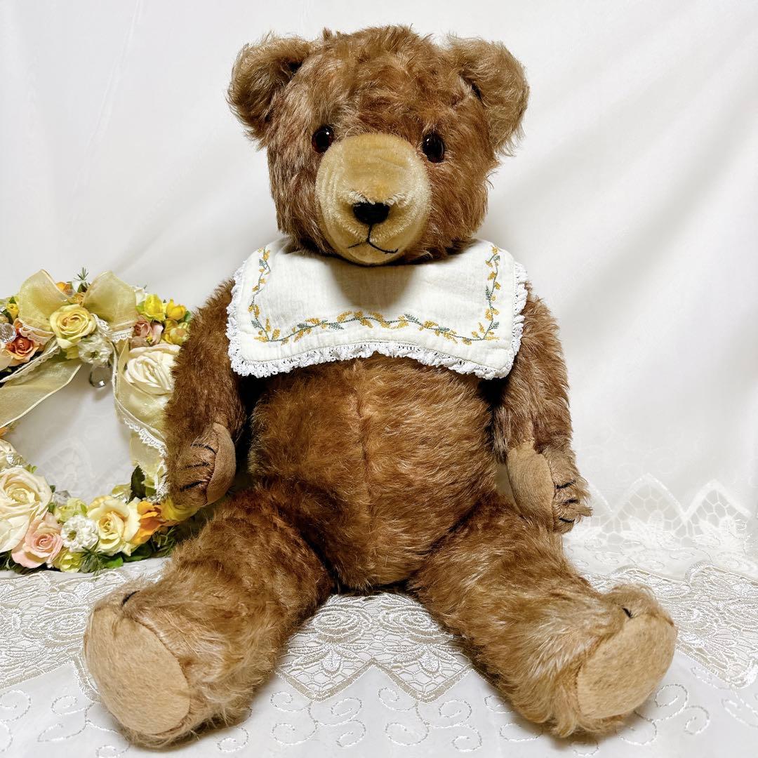 ❤️1940's❤️BIG ブラウンハーマンベア　アンティークベア　ビンテージ