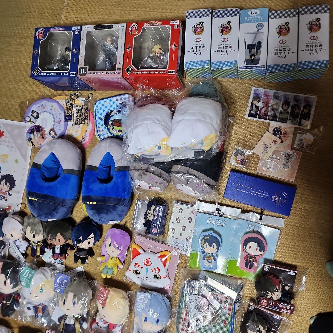 刀剣乱舞　アニメ・ゲームキャラクターぬいぐるみセット　バラ売り不可