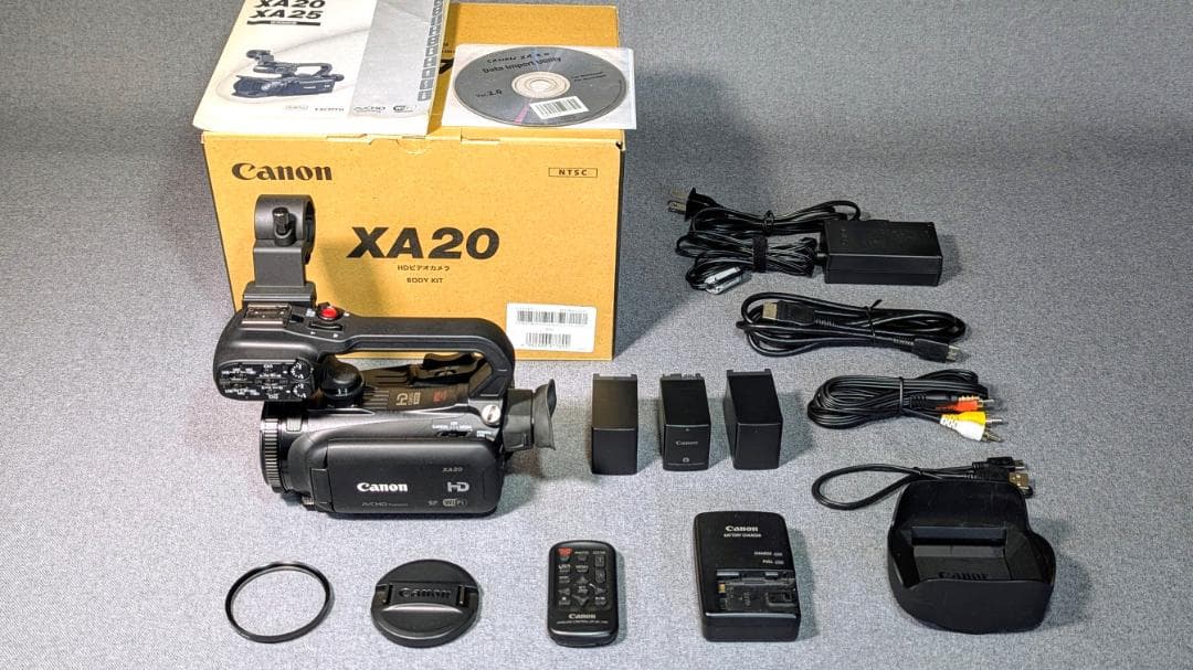 ★フル装備★CANON XA20★ハンドル付★ワンオーナー品 Canon XA20 Professional Camcorder (used) – Luck Tech Cameras