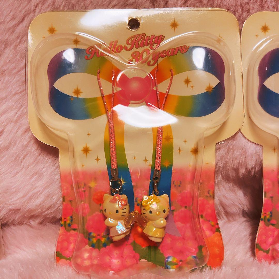 希少レア　ハローキティ　ミミィ　エンジェル　メモ　ストラップ　根付け　2003